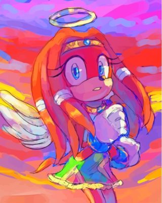 Tikal Sonic Art Paint By Numbers