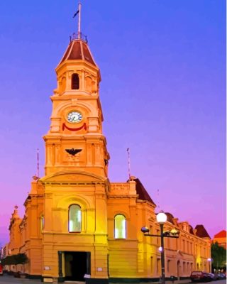 Town Hall Fremantle Paint By Numbers