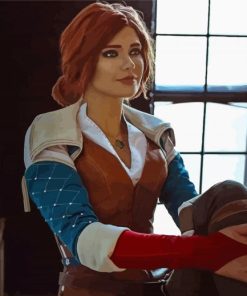 Triss The Witcher Paint By Numbers