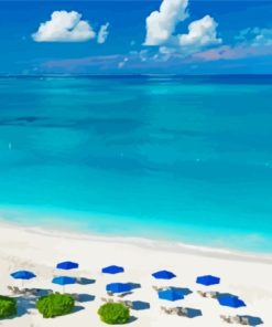 Turks And Caicos Seascape Paint By Numbers