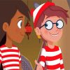 Wenda And Wally From Wheres Waldo Paint By Numbers