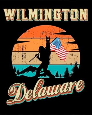 Wilmington Poster Art Paint By Numbers