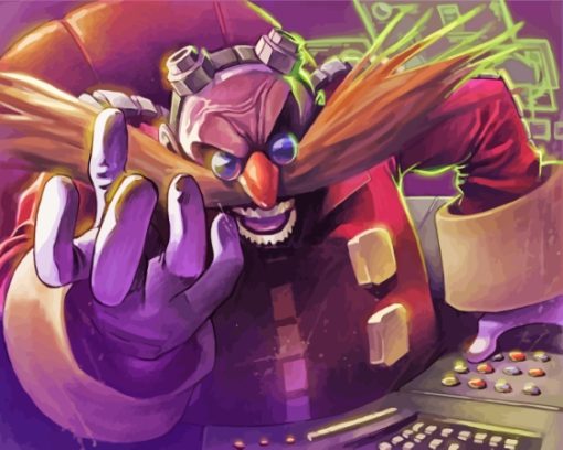 Aesthetic Doctor Eggman Paint By Numbers