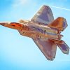 Aesthetic F 22 Aircraft Paint By Numbers