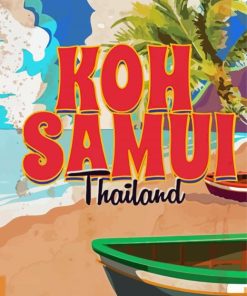 Aesthetic Ko Samui Paint By Numbers