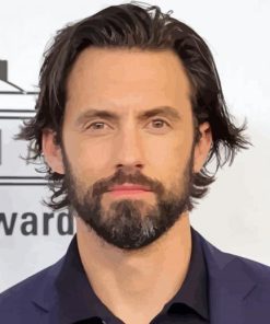 Aesthetic Milo Ventimiglia Paint By Numbers