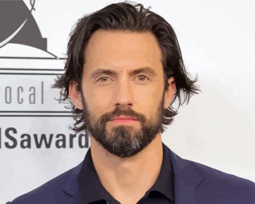 Aesthetic Milo Ventimiglia Paint By Numbers