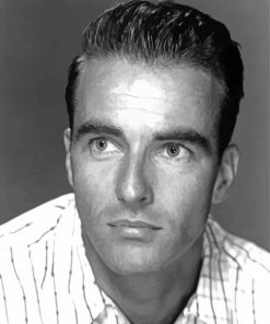 American Actor Montgomery Clift Paint By Numbers