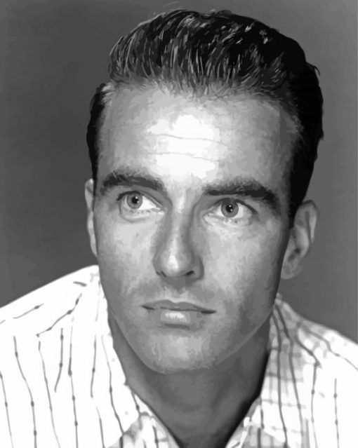 American Actor Montgomery Clift Paint By Numbers