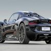 Black Porsche 918 Paint By Numbers