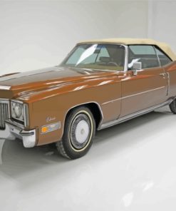 Brown Cadillac Eldorado Car Paint By Numbers