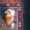 Brown Cat On Persian Rug Paint By Numbers