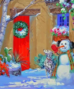 Christmas Vibes Senkarik Paint By Numbers