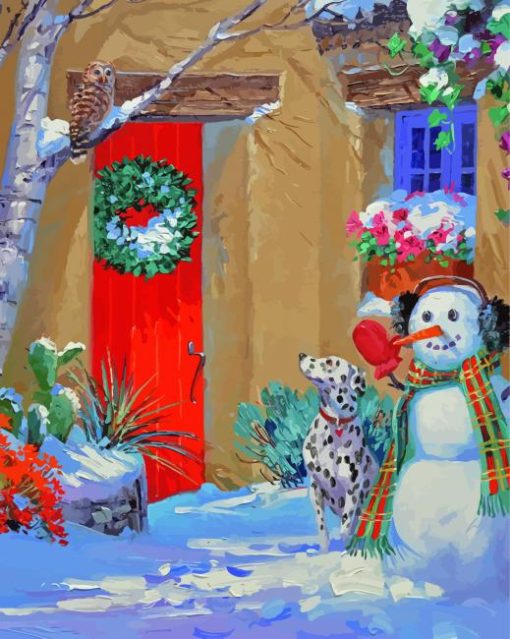 Christmas Vibes Senkarik Paint By Numbers