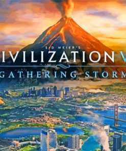 Civilization Gathering Storm Paint By Numbers