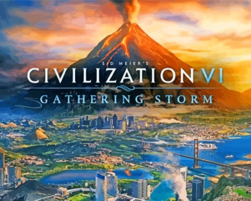 Civilization Gathering Storm Paint By Numbers