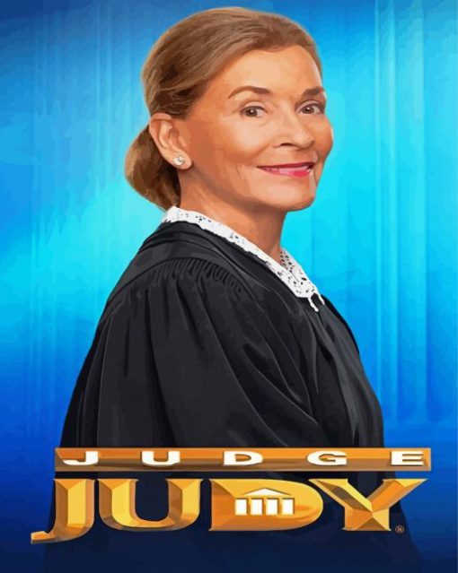 Cool Judge Judy Paint By Numbers