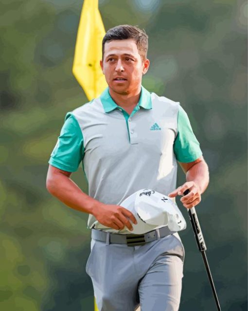 Cool Xander Schauffele Paint By Numbers