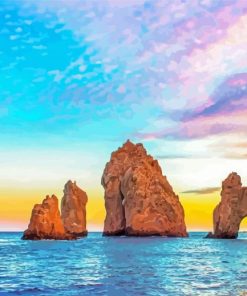 Cool Cabo San Lucas Paint By Numbers