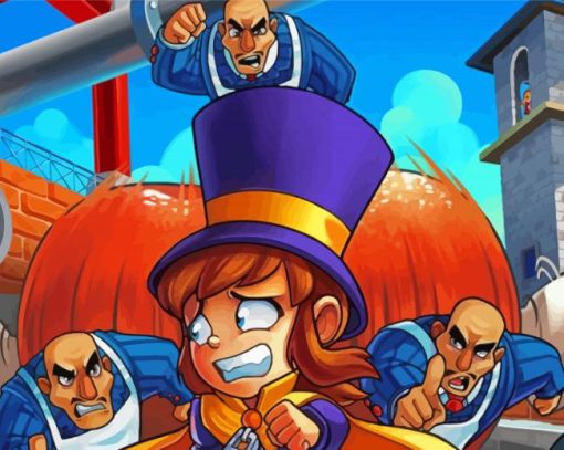 Cool Hat In Time Paint By Numbers