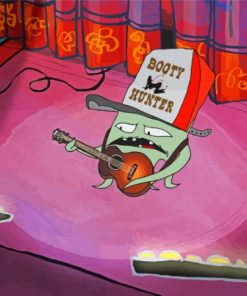 Early Cuyler Squidbillies Paint By Numbers