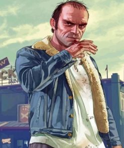 Grand Theft Auto V Trevor Philips Paint By Numbers