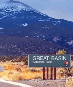 Great Basin National Park Paint By Numbers