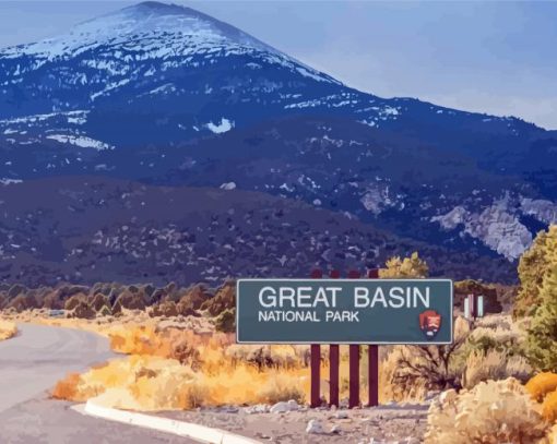 Great Basin National Park Paint By Numbers