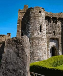 Kidwelly Castle In Carmarthenshire Paint By Numbers