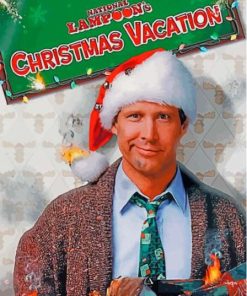 National Lampoons Christmas Vacation Poster Paint By Numbers