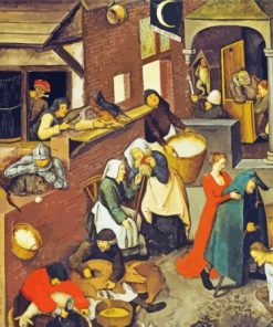 Pieter Brueghel The Younger The Netherlandish Paint By Numbers