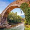 Roman Bridge Asturias Paint By Numbers