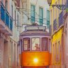 Street Lisbon Tram Paint By Numbers