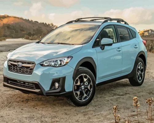 Subaru Crosstrek Car Paint By Numbers