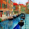 Venice Landscape Houses Paint By Numbers