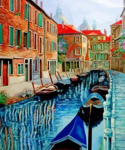 Venice Landscape Houses Paint By Numbers