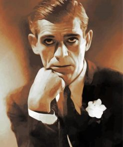 Vintage Boris Karloff Paint By Numbers