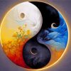 Yin Yang Art Paint By Numbers