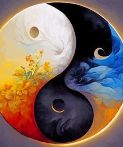 Yin Yang Art Paint By Numbers