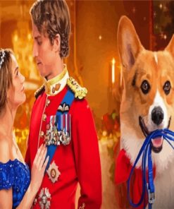 A Royal Corgi Christmas Paint By Numbers