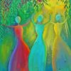 Abstract Women Dancing Paint By Numbers