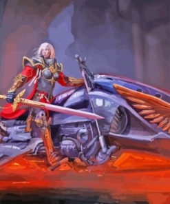 Adepta Sororitas Game Paint By Numbers