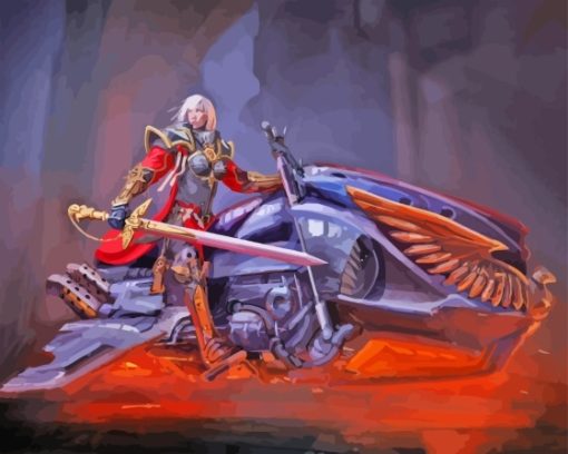 Adepta Sororitas Game Paint By Numbers