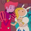 Adventure Time Fionna And Cake Prince Gumball Paint By Numbers