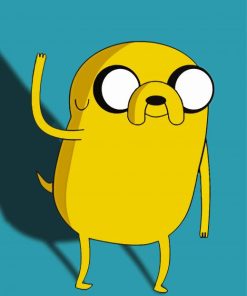 Adventure Time Jake The Dog Paint By Numbers