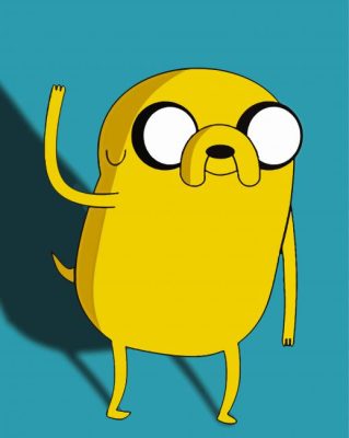 Adventure Time Jake The Dog Paint By Numbers