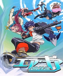 Air Gear Anime Paint By Numbers