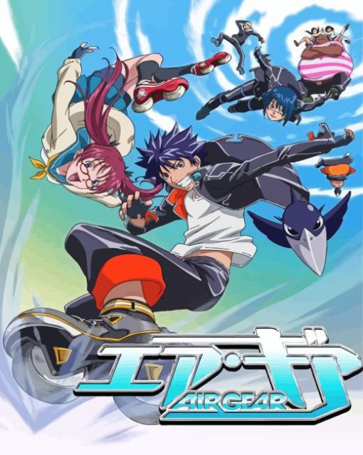 Air Gear Anime Paint By Numbers