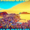 Alesund Norway Poster Paint By Numbers