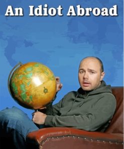 An Idiot Abroad Karl Pilkington Paint By Numbers